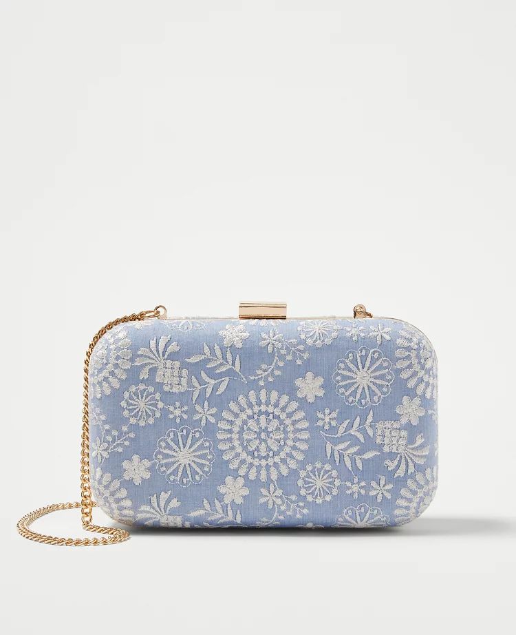 Floral Embroidered Clutch | Ann Taylor (US)