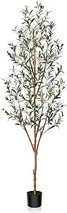 Kazeila Artificial Olive Tree 6FT Tall Faux Silk Plant for Home Office Decor Indoor Fake Potted T... | Amazon (US)