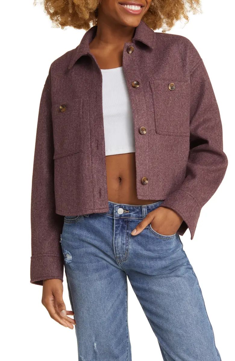 BP. Crop Shacket | Nordstrom | Nordstrom