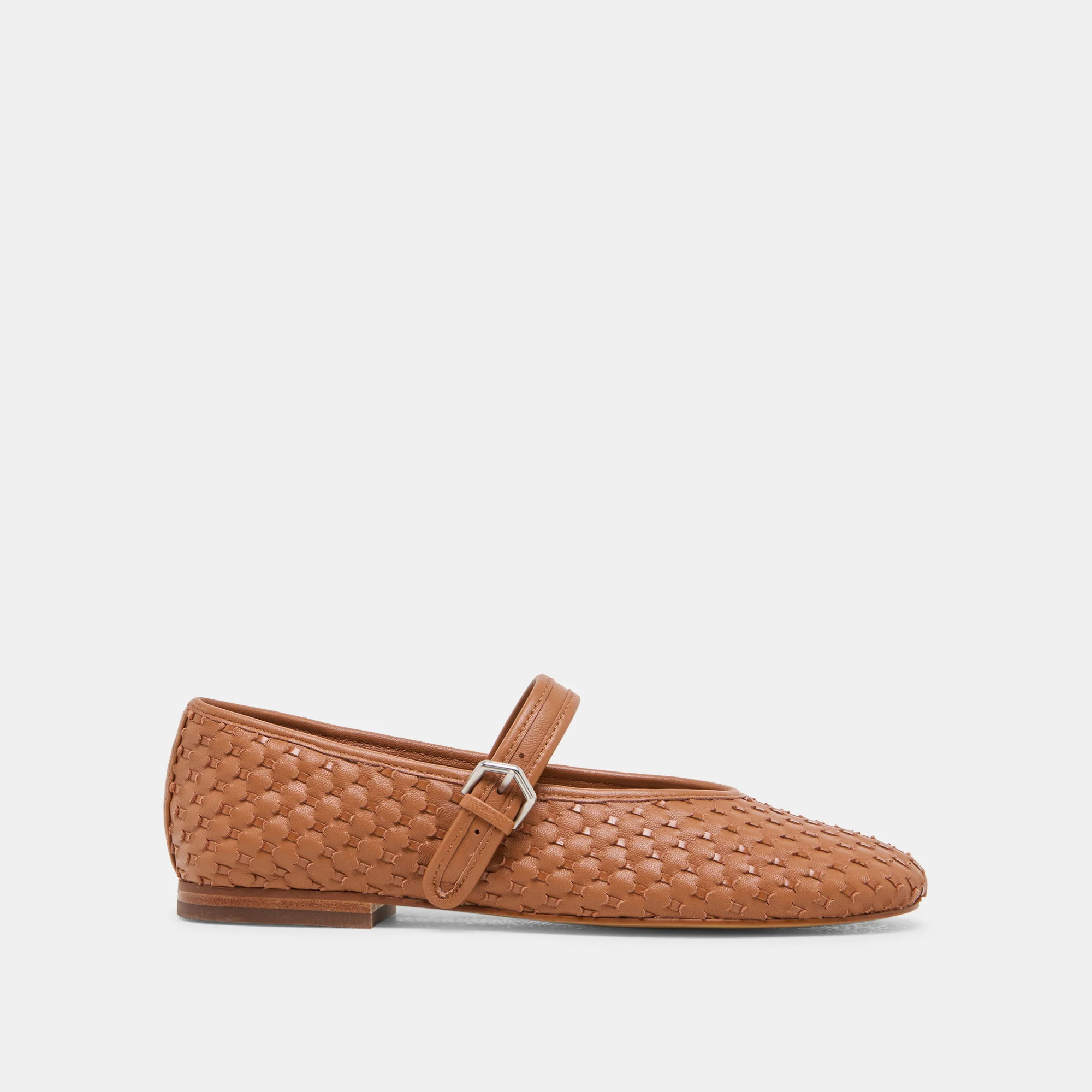 Roslyn Saddle Woven Leather Ballet Flats | Dolce Vita | DolceVita.com