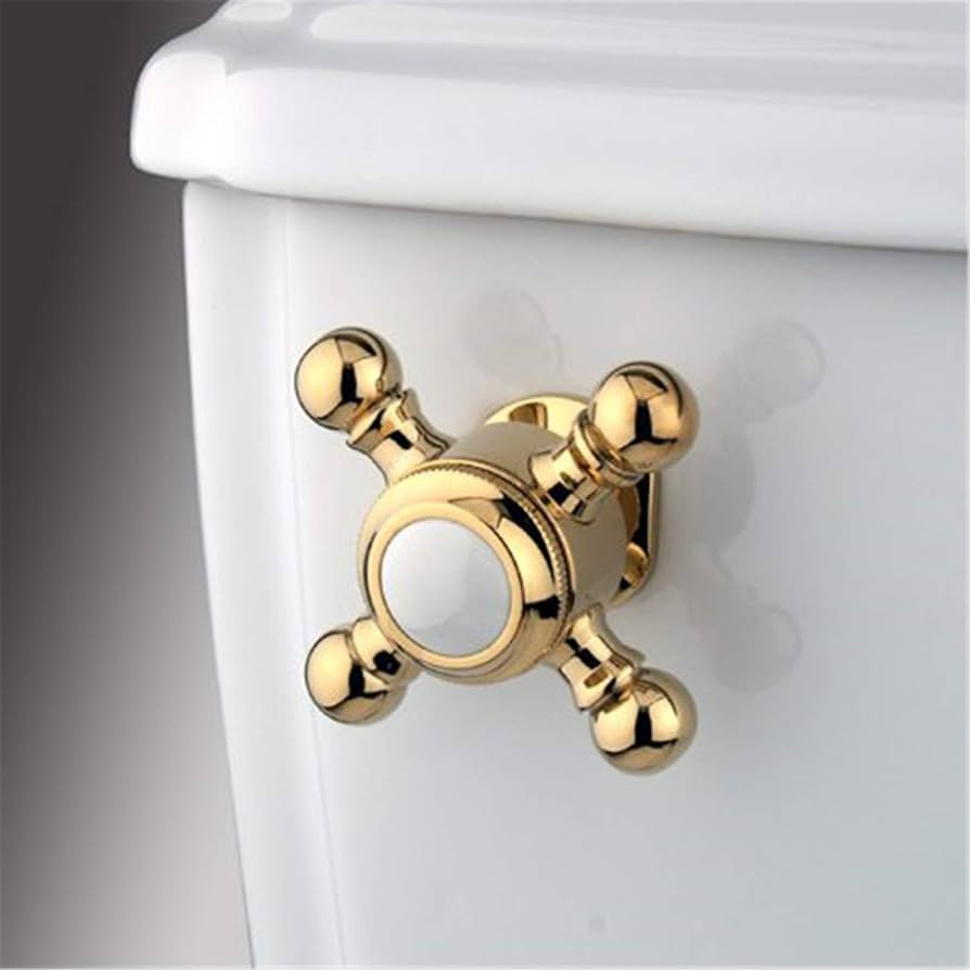 Kingston Brass KTBX2 Buckingham Toilet Tank Lever, 2-7/8-Inch Handle Length, Polished Brass | Amazon (US)