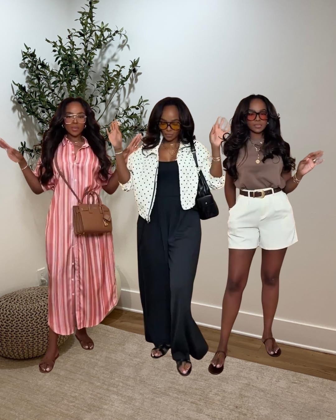 Hi Babes! 🤍✨

Three outfits, three different vibes… and I honestly can’t pick a favorite! Whether you're dressing for brunch, the office, vacation, or a weekend out, these looks are effortless, chic, and so easy to recreate.

✨ Included:
• Casual everyday look
• Elevated neutral outfit
• Polished office-to-dinner style

Which one are you choosing… 1, 2, or 3? 🤎

Everything is linked below!

xx Kira | IG: KirasFashionFinds

#LTKPetite #LTKootd