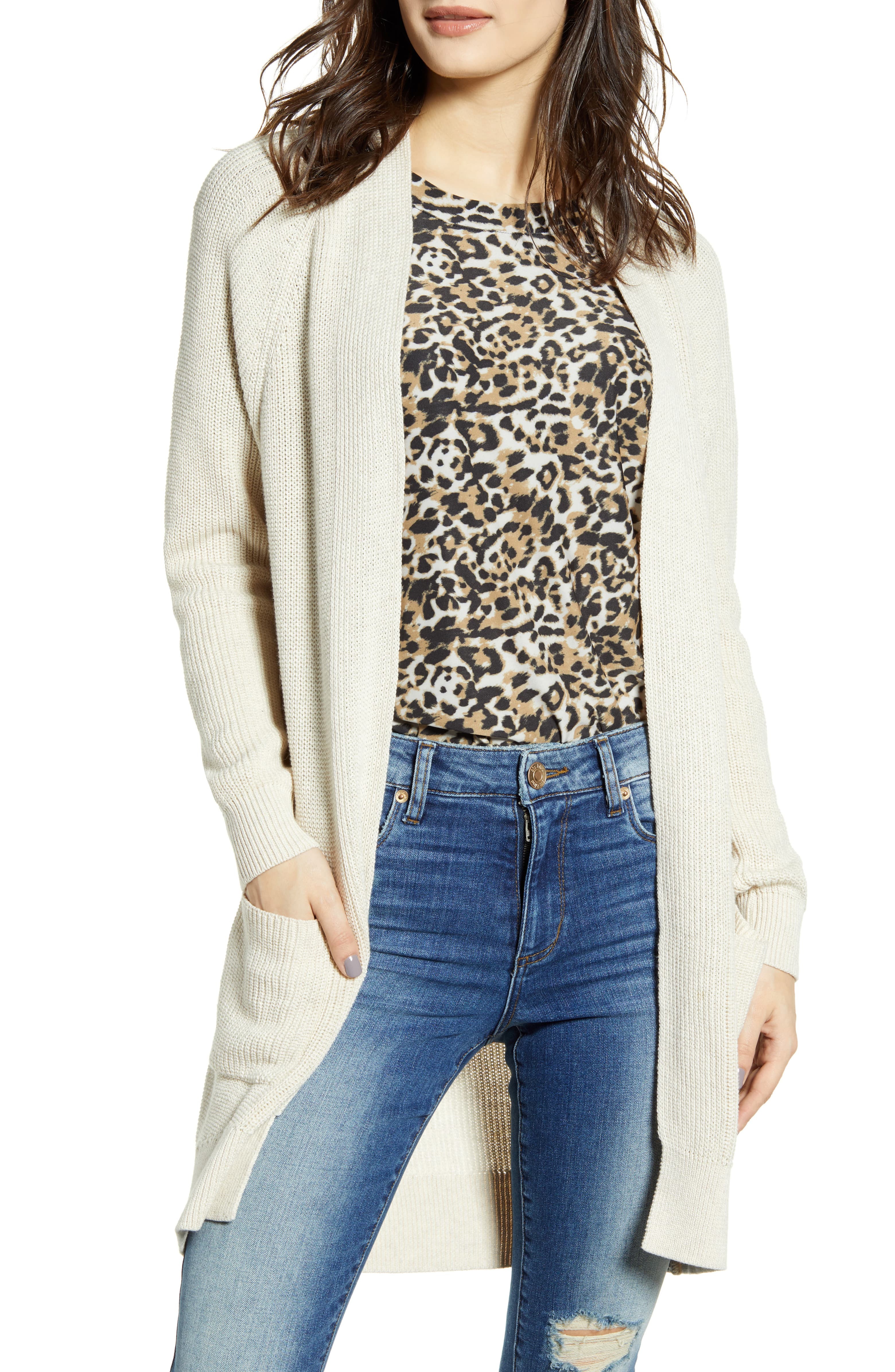 Longline Open Cardigan | Nordstrom