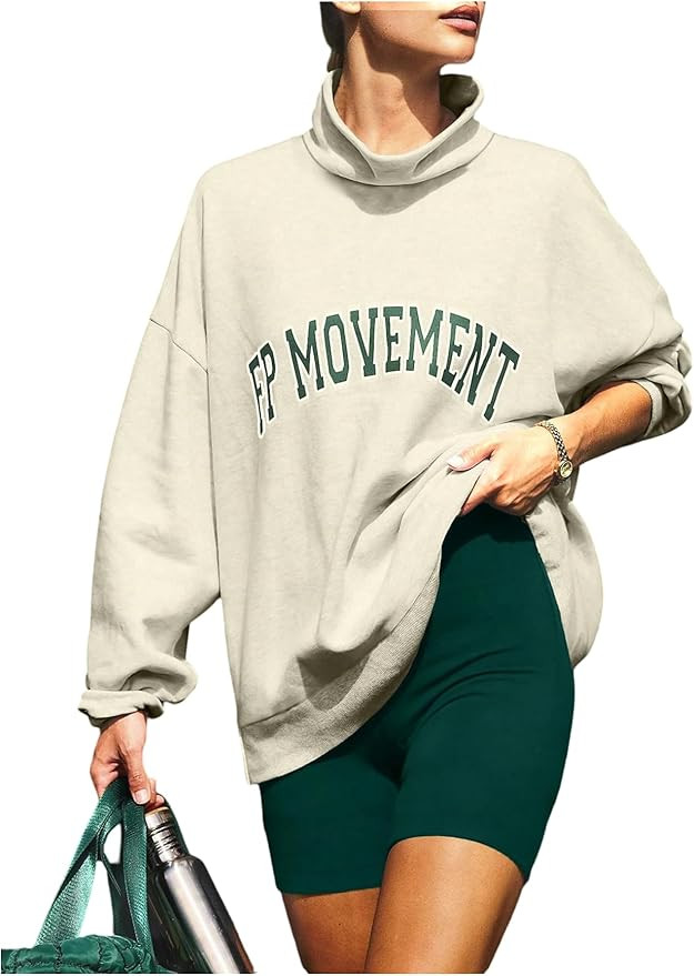 SOLY HUX Women's Sweatsuit 2 Piece Set Letter Graphic Sweatshirts and Biker Shorts Sports Workout... | Amazon (US)