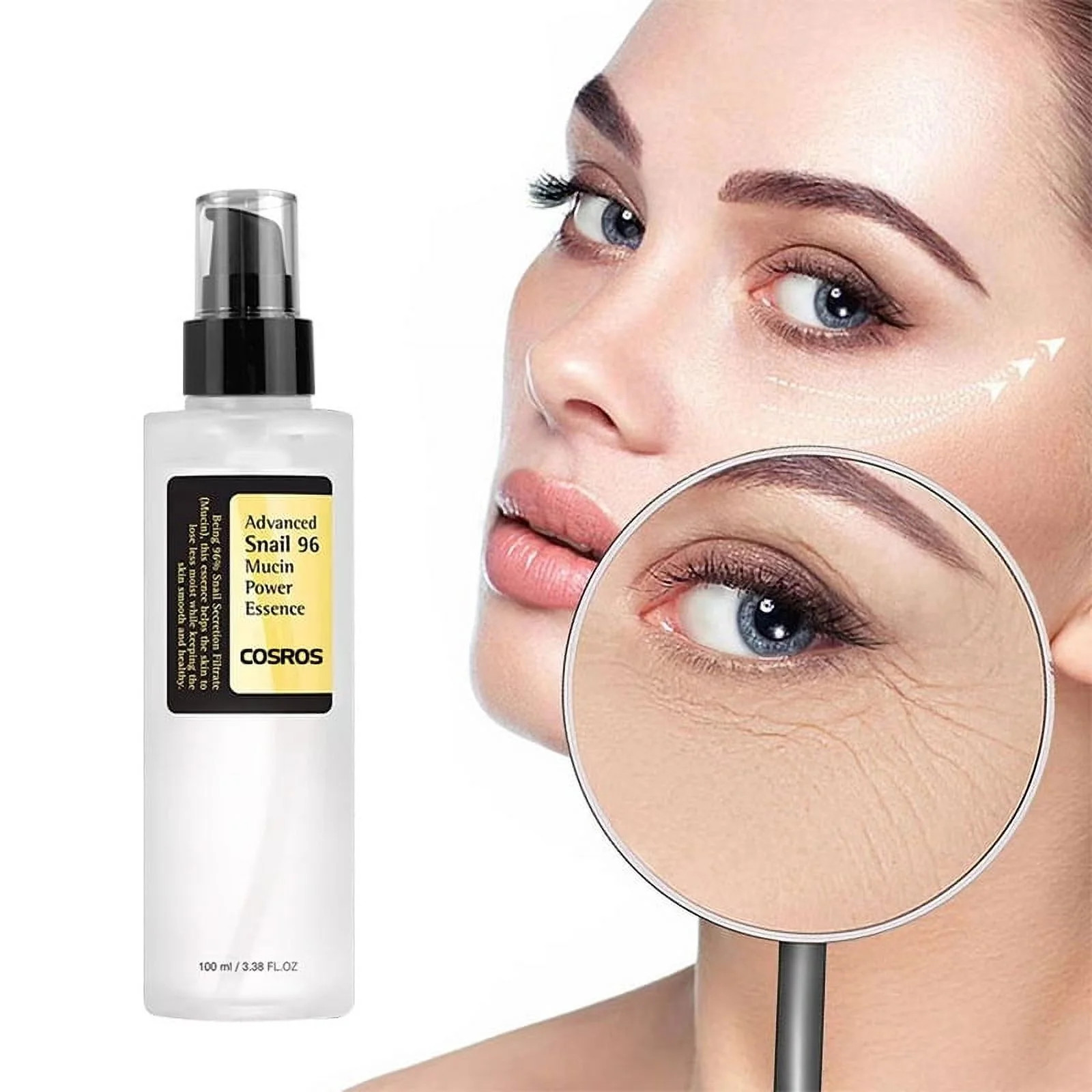 Mucin 96% Power Repairing Essence 3.38 fl.oz 100ml, Hydrating Serum for Face with Snail Secretion... | Walmart (US)