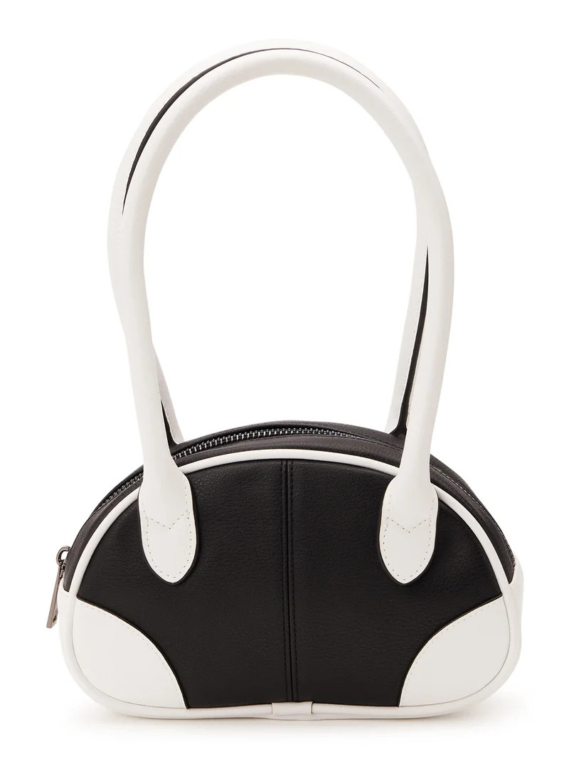 No Boundaries Women's Contemporary Bowler Handbag | Walmart (US)