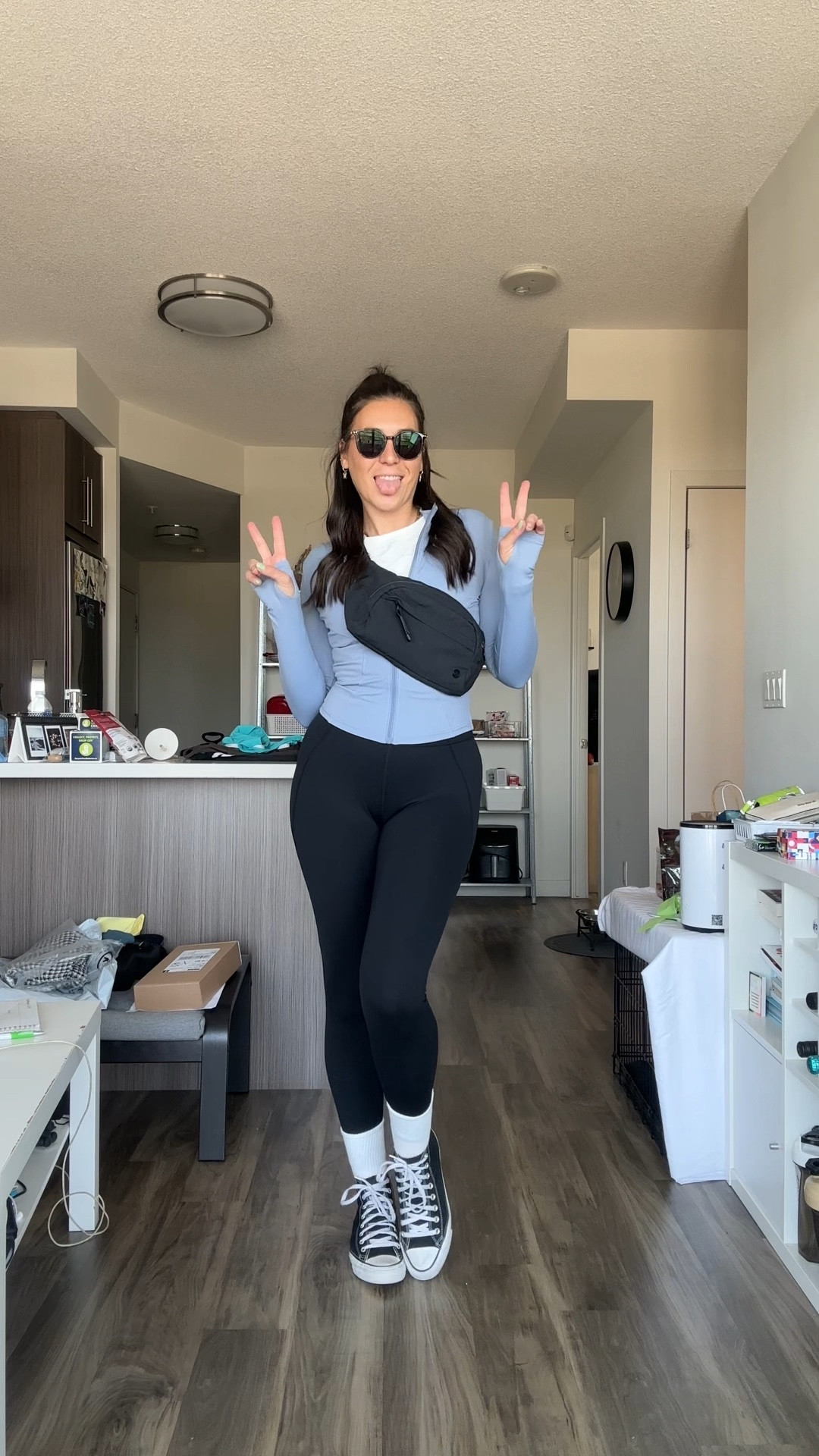 7 days of fall outfits🍂🤎 this one is great when you just feel like wearing leggings!! 

#LTKFindsUnder50 #LTKStyleTip #LTKActive