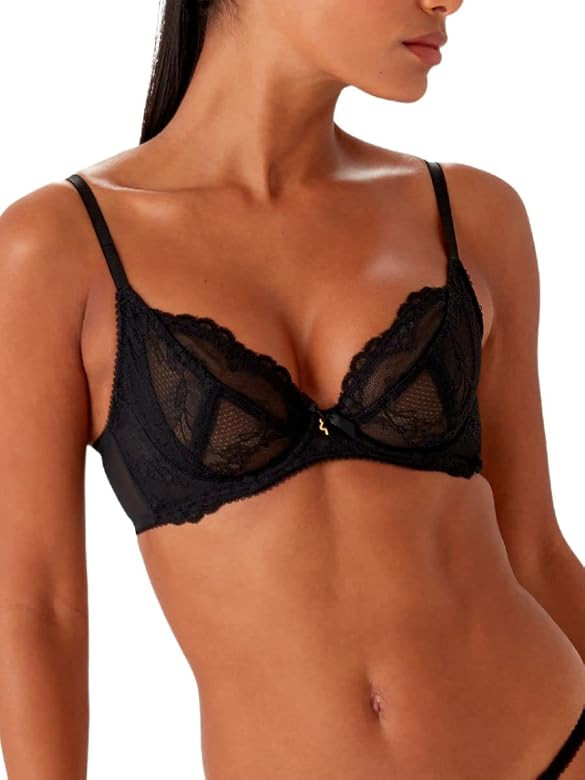 Gossard Women's Superboost Padded Plunge Bra | Amazon (US)