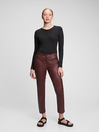 Mid Rise Vintage Slim Coated Jeans | Gap (US)