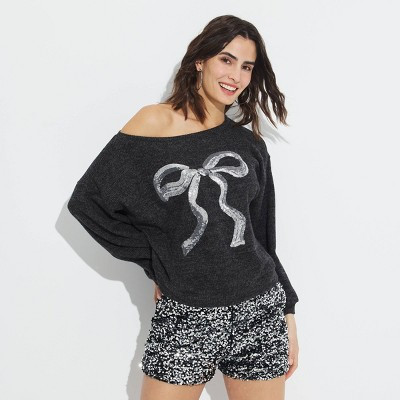 Women's Sequin Sweater - Wild Fable™ | Target
