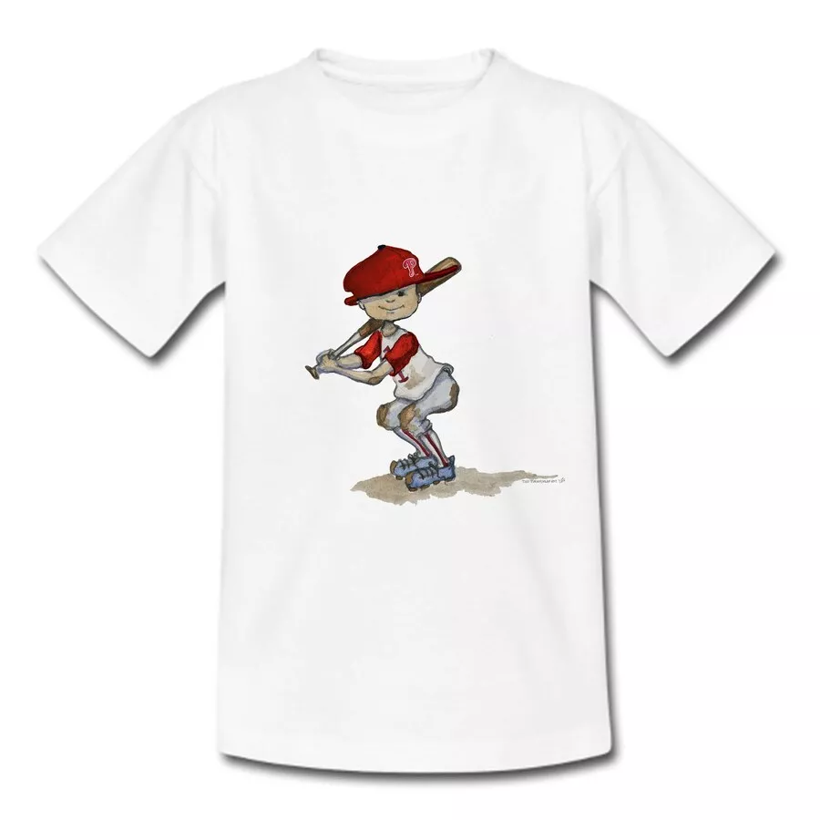 Women's Tiny Turnip White Philadelphia Phillies S'mores T-Shirt 