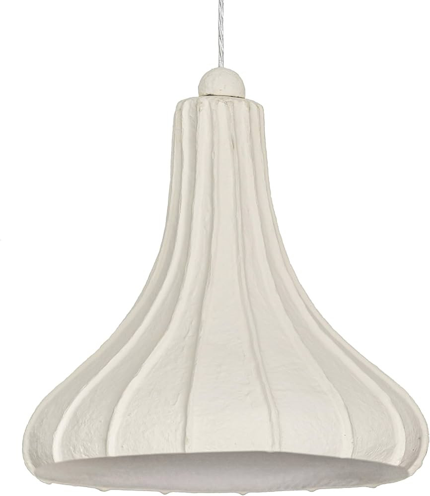 Tov Furniture Looma Cotton Mache Pendant Lamp | Amazon (US)