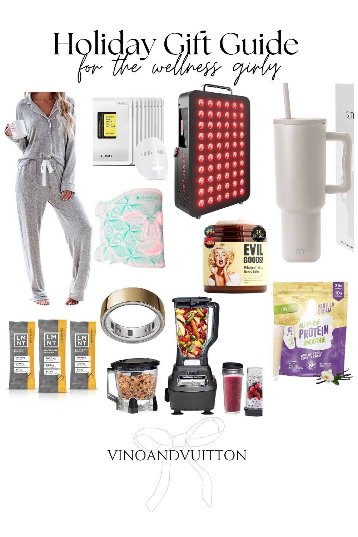Holiday gift guide- for the wellness girl


Holiday gift guides
Gifts for her
Oura ring
Wellness
Protein powder
Ninja blender
Tallow moisturizer
Electrolytes
Red light therapy 
Loungewear
Gift ideas
Christmas shopping
Christmas gifts
Gift guide
Affordable gifts 

#LTKHoliday #LTKGiftGuide