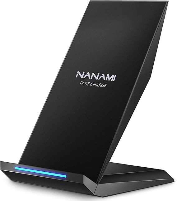 Fast Wireless Charger, NANAMI 15W Qi Certified Wireless Charging Stand Compatible iPhone 16/15/15... | Amazon (US)