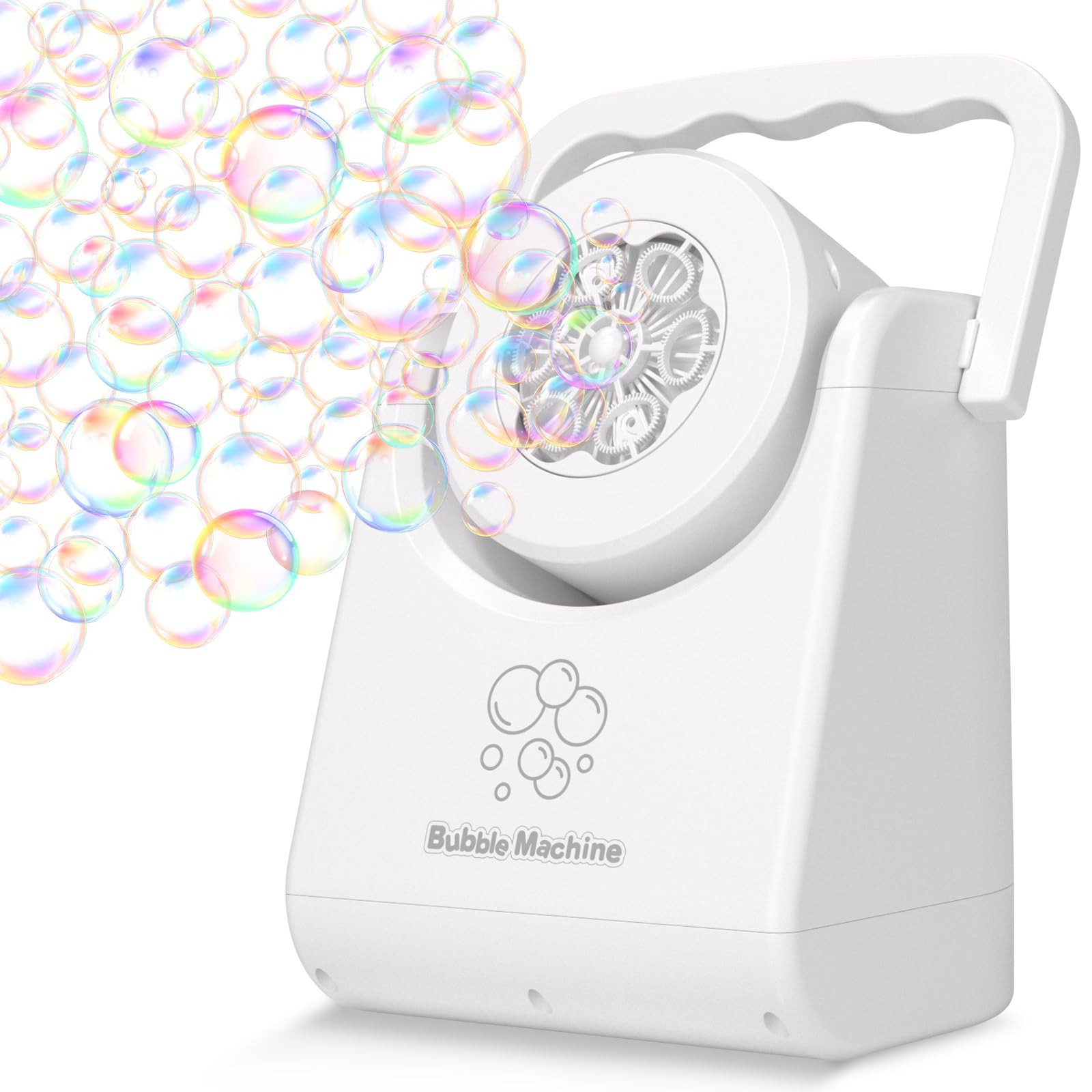 Bubble Machine for Kids Toddlers,Automatic Bubble Blower,Portable Adjustable Angle Bubble Maker,B... | Amazon (US)