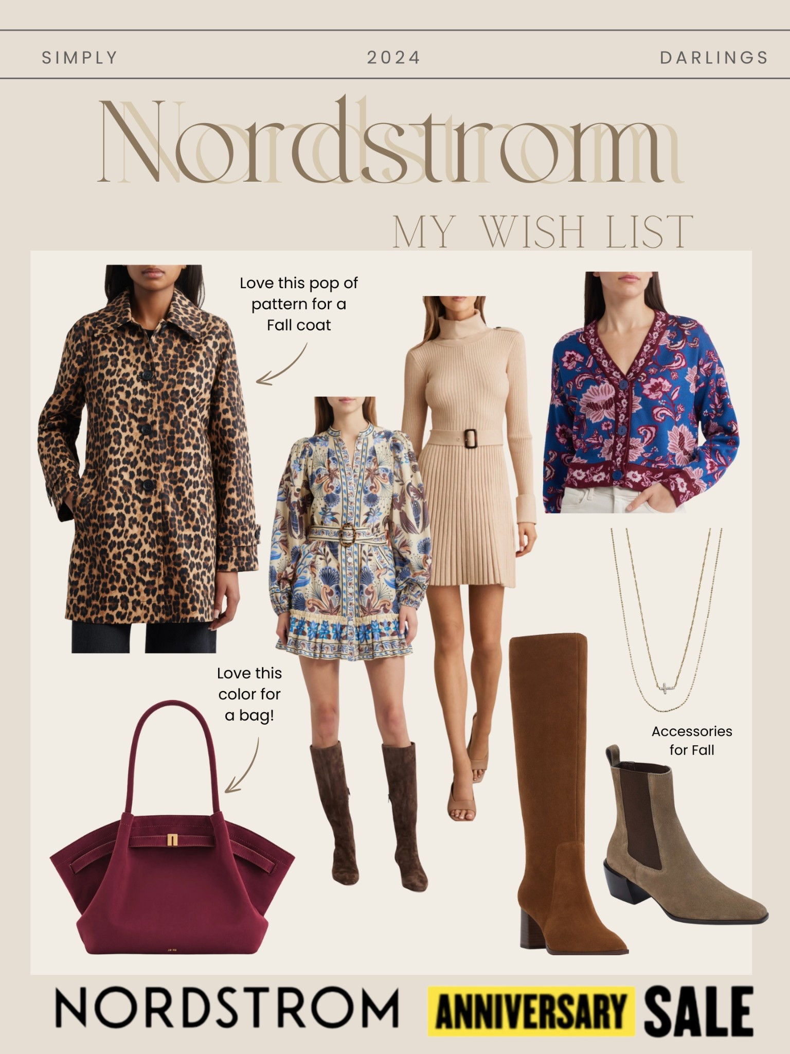 Nordstrom sale is my favorite time of the year! Shop My wish list! 