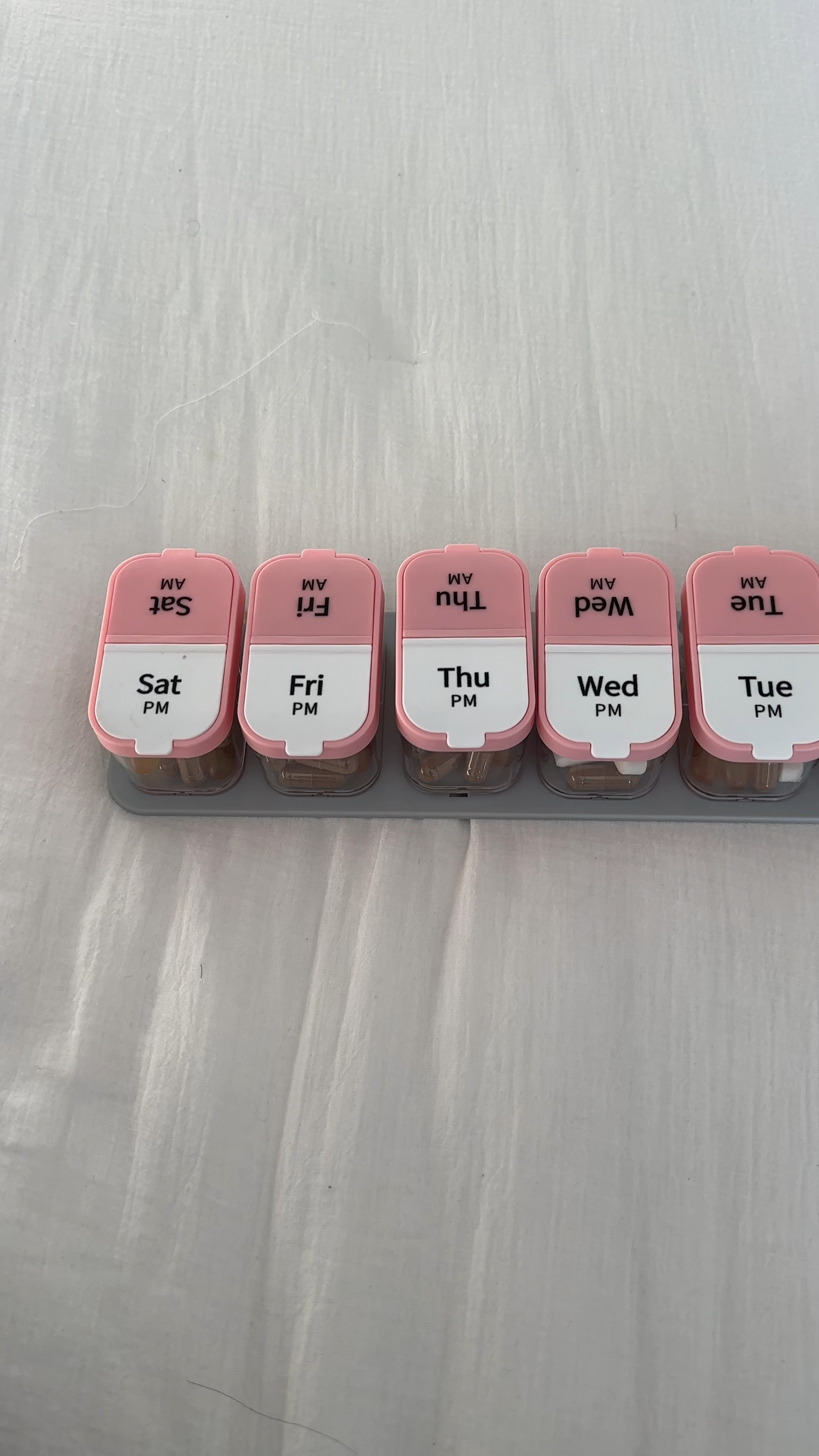 the best pill holder that had a huge capacity. Also love the individual pieces can be taken out easily 

#LTKMostLoved #LTKFindsUnder50 #LTKTravel