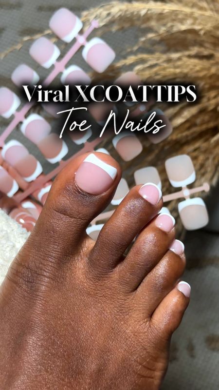 Press on toenails that will have you looking like you went to the nail salon but in reality you slayed them yourself!! 🤗

#LTKFindsUnder50 #LTKVideo #LTKBeauty