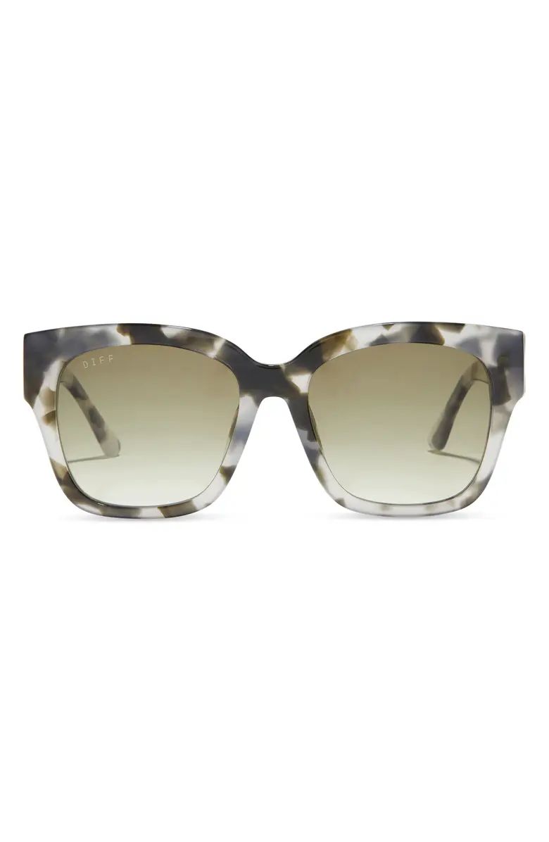 Bella II 54mm Polarized Gradient Square Sunglasses | Nordstrom