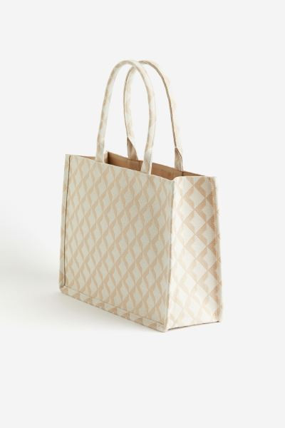 Jacquard-weave shopper | H&M (UK, MY, IN, SG, PH, TW, HK)
