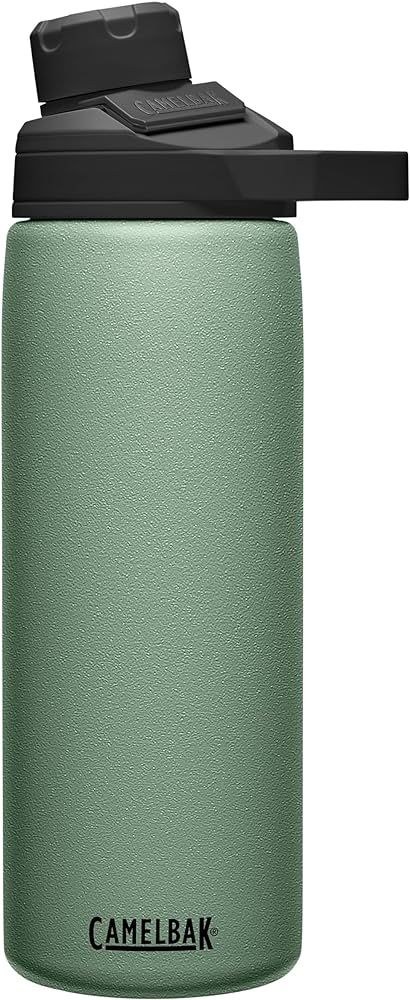 CamelBak Chute Mag 20oz Vacuum Insulated Stainless Steel Water Bottle, Moss | Amazon (US)