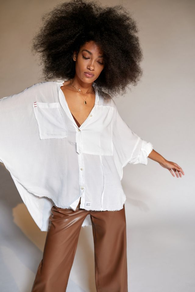 BDG Dougie Slouchy Button-Down Shirt | Urban Outfitters (US and RoW)
