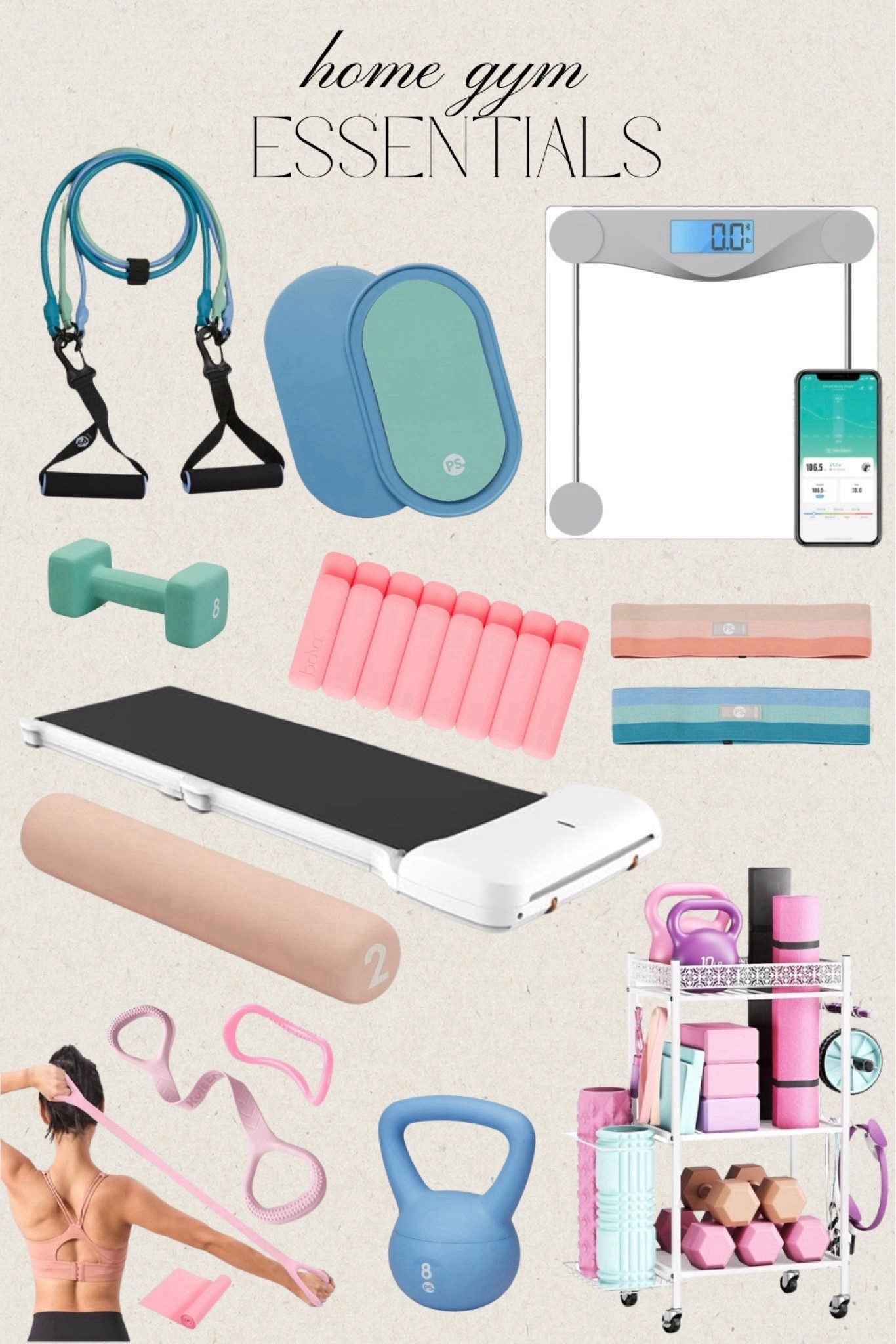 Home gym essentials - workout essentials - fitness must haves - active at-home 

#LTKMostLoved #LTKGiftGuide #LTKfitness