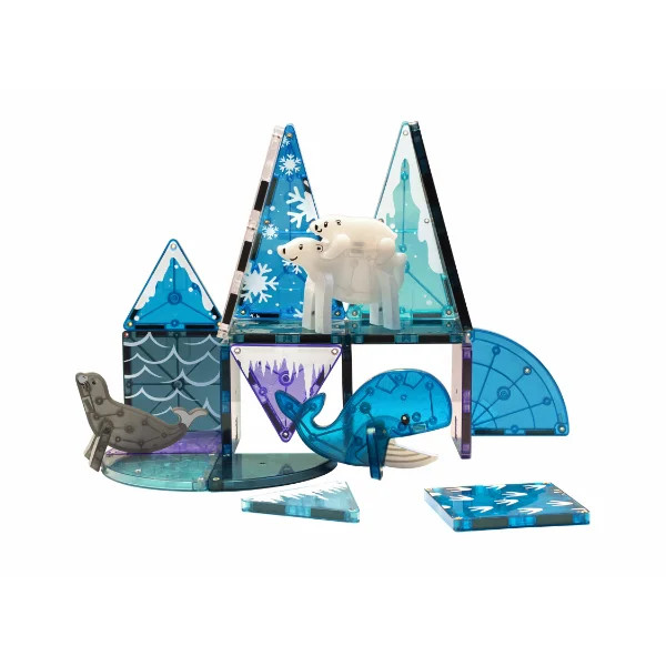MAGNA-TILES Arctic Animals 25-Piece Magnetic Construction Set, The ORIGINAL Magnetic Building Bra... | Walmart (CA)