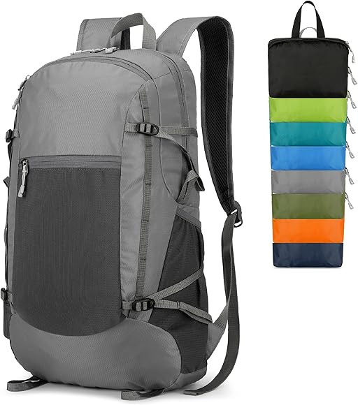 Hiking Backpack Daypack Lightweight Packable Travel Outdoor Camping Ultra Foldable Day Pack for W... | Amazon (US)
