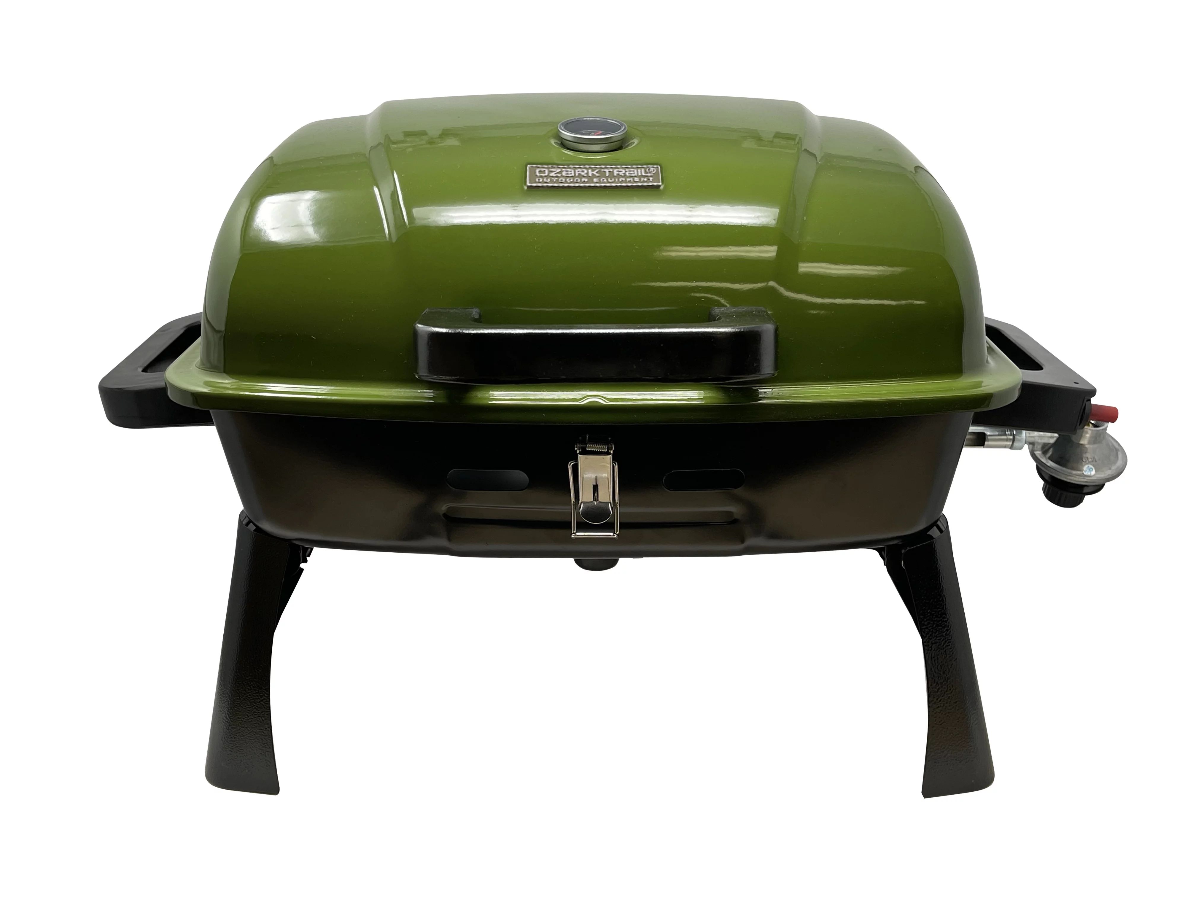 Ozark Trail Portable Table Top 1 Burner Camping Gas Grill with Interchangeable Griddle Plate, 10,... | Walmart (US)
