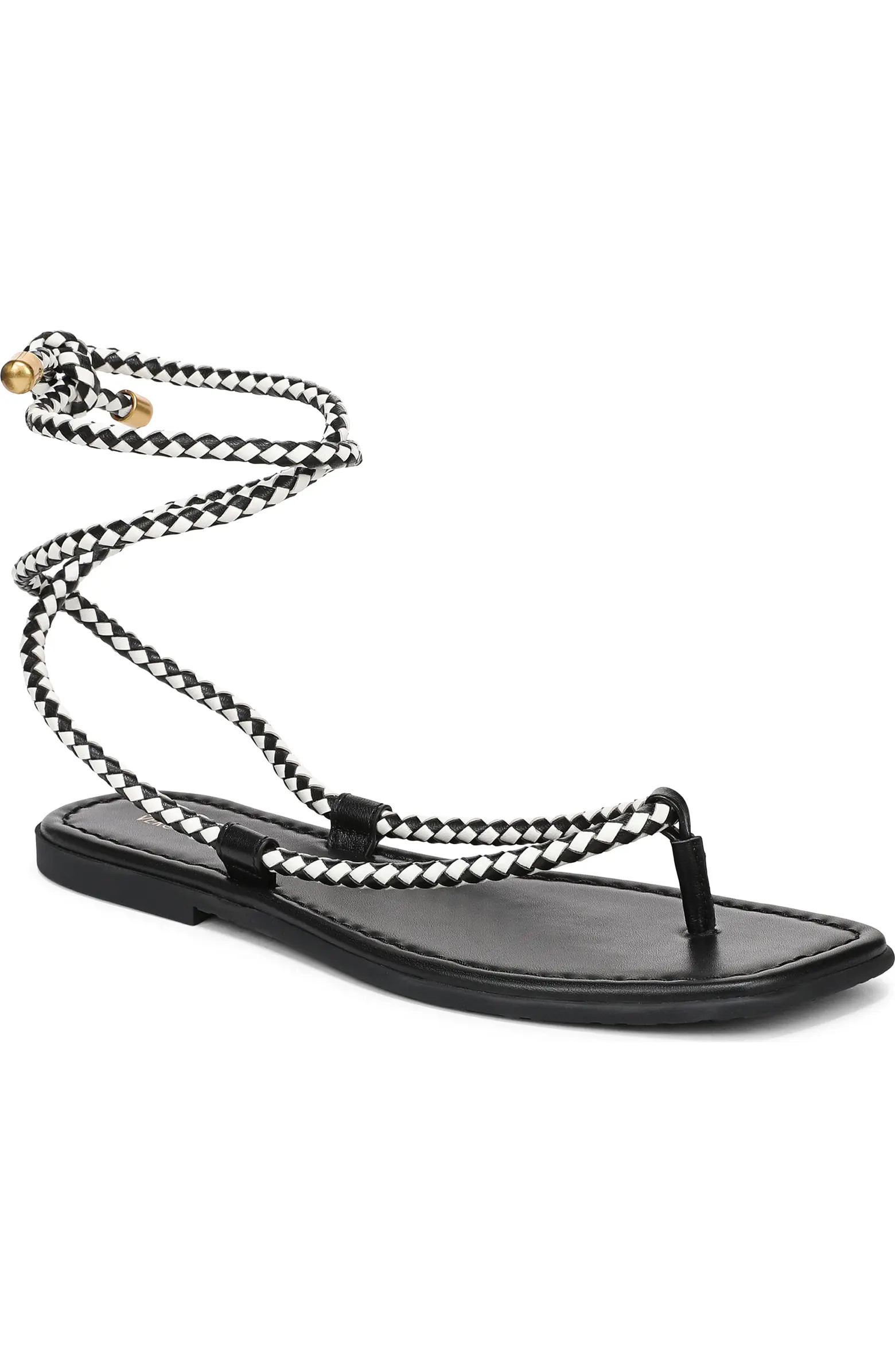 Veronica Beard Carmina Ankle Wrap Sandal (Women) | Nordstrom | Nordstrom