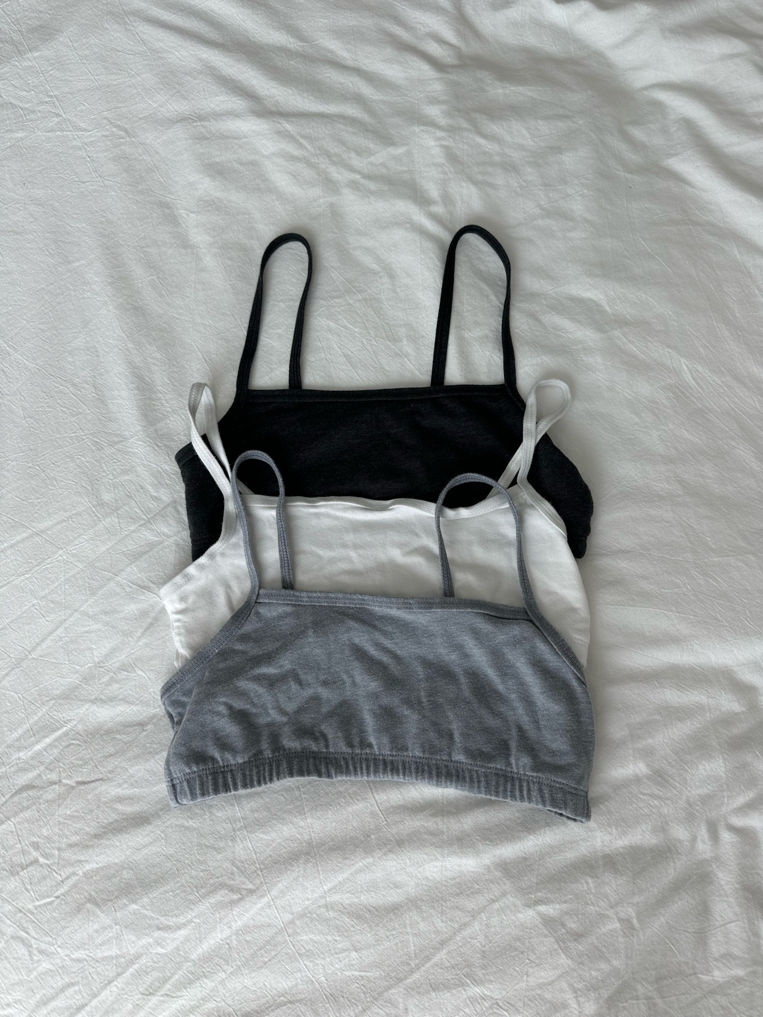my favorite casual everyday bralette! perfect for casual outfits and day to day lounging and activities. only $15 for the 3 pack!!

#LTKActive #LTKGiftGuide #LTKFitness