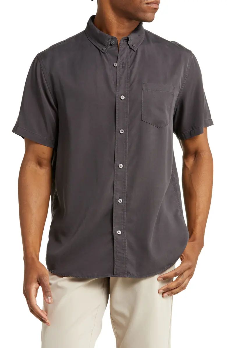 Short Sleeve Button-Down Collar Shirt | Nordstrom Rack