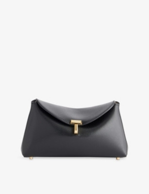 T-Lock Mini Leather Clutch Bag | Selfridges