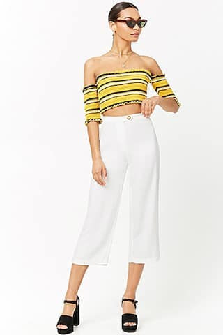 High-Waist Cropped Pants | Forever 21 (US)