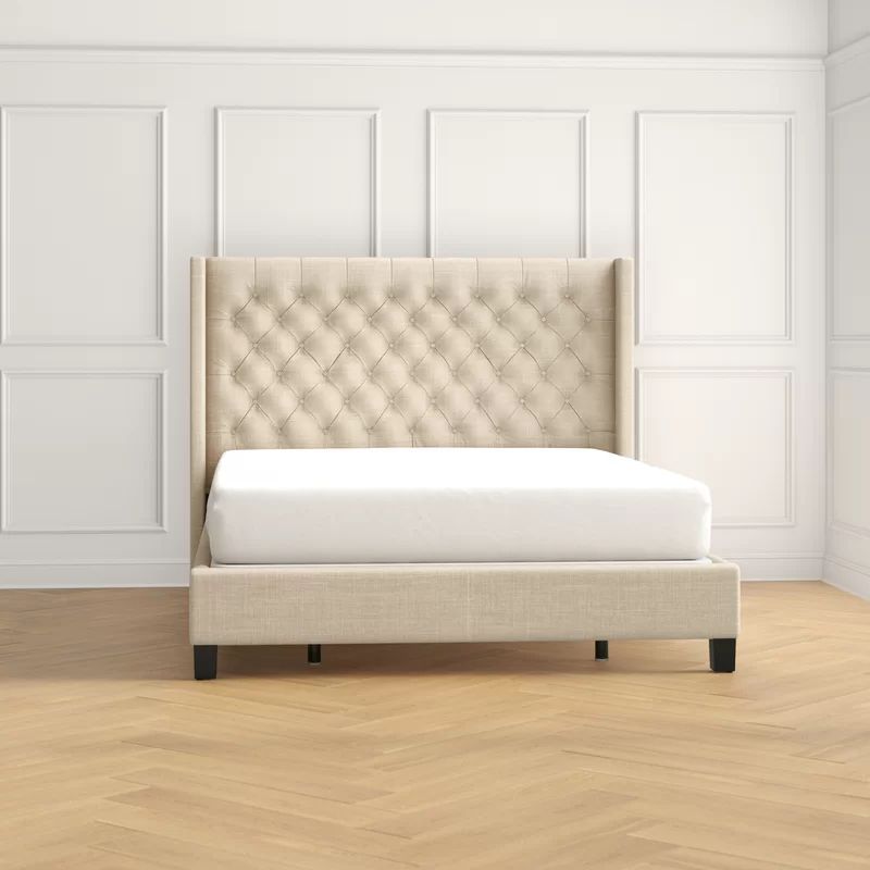 Kaster Upholstered Wingback Bed | Wayfair North America