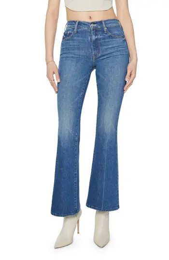 MOTHER The Weekend High Waist Stretch Denim Bootcut Jeans in Its A Small World at Nordstrom Rack, Size 31 | Nordstrom Rack