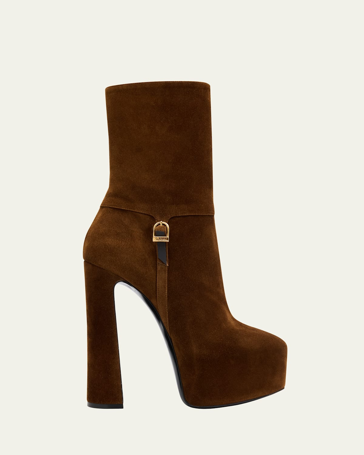 Nico Platform Suede Booties | Bergdorf Goodman