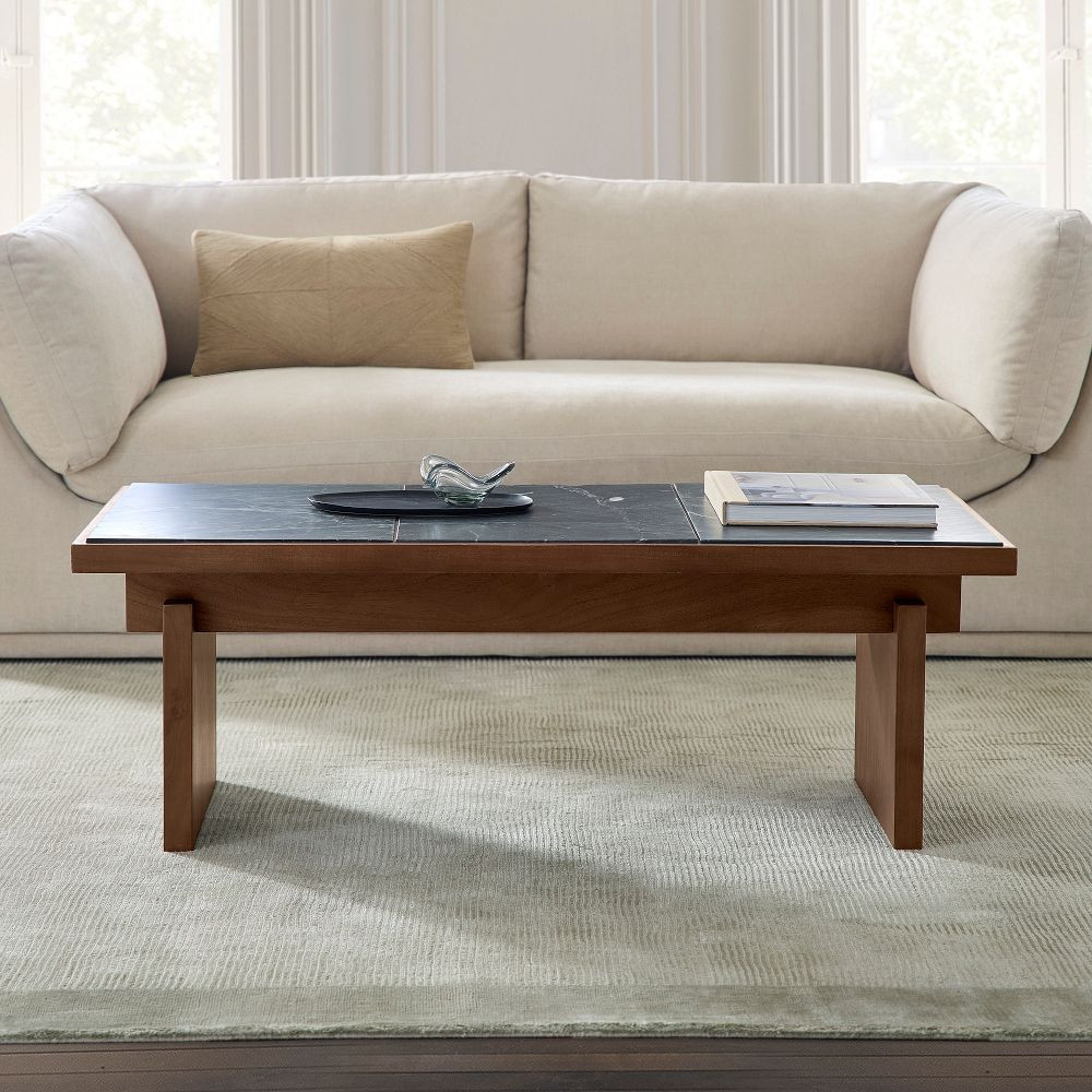 Enola Marble Coffee Table (47") | West Elm (US)