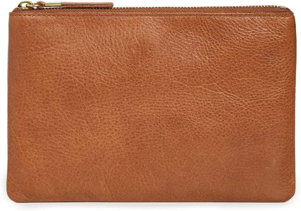 Madewell Women's The Leather Pouch Clutch | Amazon (US)