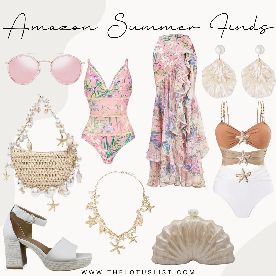 Amazon Summer Finds

ltkfindsunder100 / ltkfindsunder50 / ltkgiftguide / ltksalealert / ltkmidsize / ltkplussize / ltkitbag / ltkshoecrush / ltktravel / Amazon / Amazon summer finds / Amazon finds / Amazon style / summer finds / summer / summer shoes / naturalizer heels / summer heels/ white heels / white sandals / seashell bag / seashell bags / seashell jewelry / seashell necklace / shell bags / shell bag / seashell bags / shell jewelry / shell necklace / beach bag / beach bags / beach jewelry / beach necklaces / shell swim / shell swimsuit / seashell swim / seashell swimsuit / swim coverup / swimsuit and wrap / swimsuit and coverup / skirt / wrap skirt / sunglasses / pink sunglasses / summer style / sale/ sale alert 

 #LTKSeasonal #LTKStyleTip #LTKSwim
