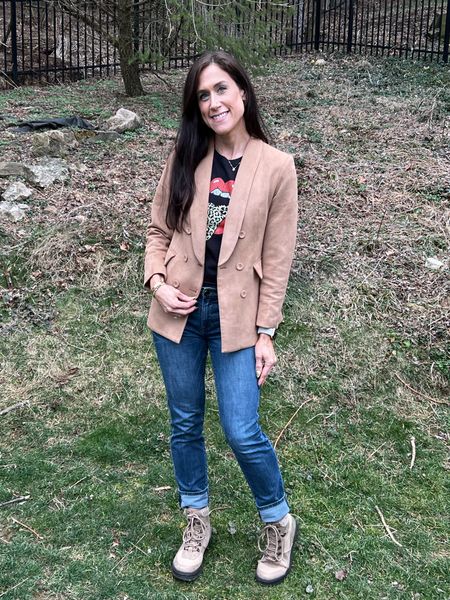 I call this “trendy business casual.” My entire outfit is from Amazon. Some of the pieces are not available anymore, but I found the next best thing for you! This is also a perfect transition to spring outfit. Blazer on in the morning, then take it off when it starts to warm up! ☀️ 

#LTKworkwear #LTKfindsunder100 #LTKSpringSale