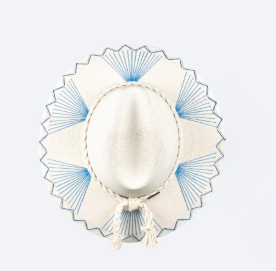 Blue Sophie Hat by Corazon Playero - Preorder | Support HerStory