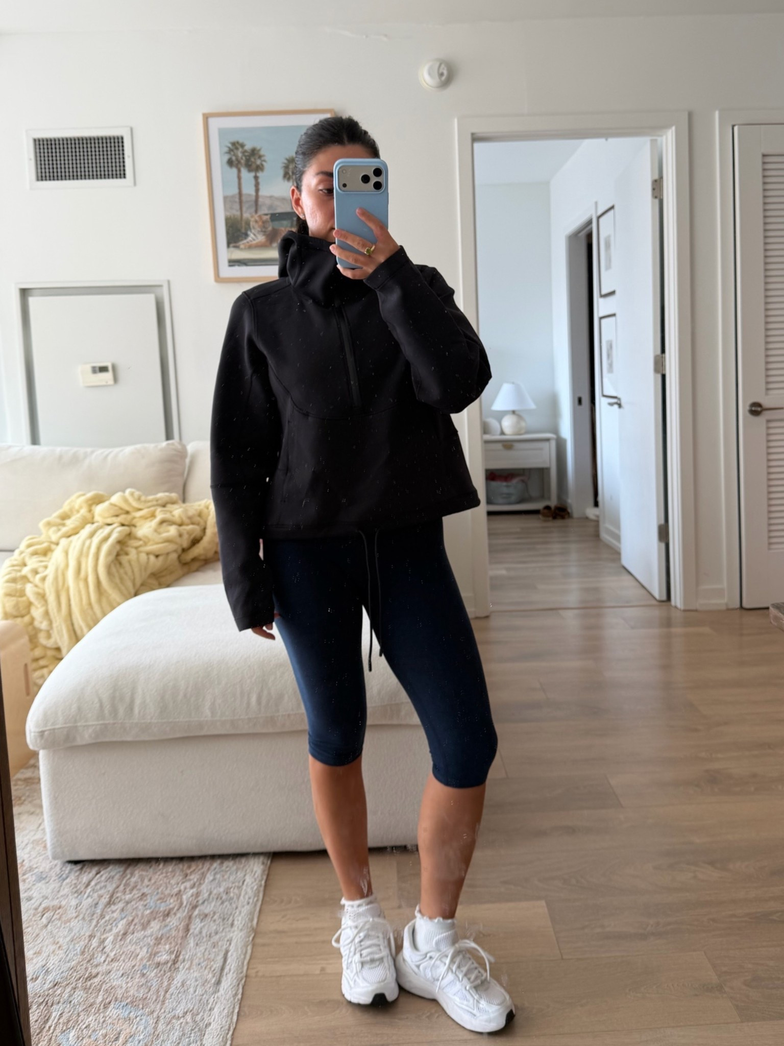Workout fit of the day. Sweatshirt is old Lululemon

#LTKootd #LTKActive