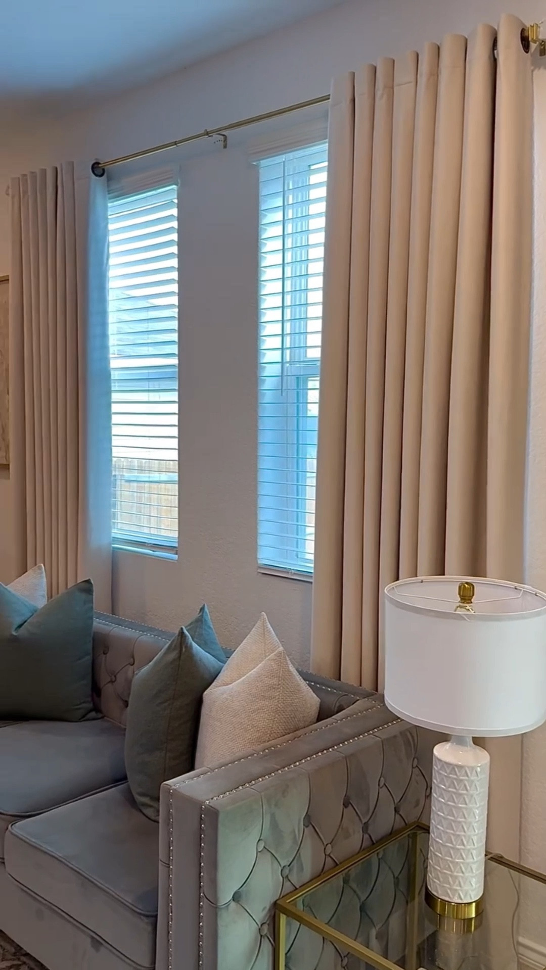 Hey Friends, check out my Post Christmas Refresh with @twopagescurtains. 

These Custom Curtains are made to measure, with lots of fabrics and styles to choose from. I went with the Birkin Velvet Grommet in Beige, and it looks just like I had envisioned. Use my coupon code ‘EVERYTHINGJUMMY’ to save or shop links above 🔗. 

✨Follow me @everythingjummy for more Home Decor and Ideas✨. 

🤍LIKE 🤍COMMENT 🤍SAVE 🤍SHARE
.
.
.
.
.
.
.
.
.
.
.
.
.
.
.
#everythingjummy #winterdecor #familyroominspo #twopageshome #twopagescurtains

#LTKvlog #LTKSaleAlert #LTKHome