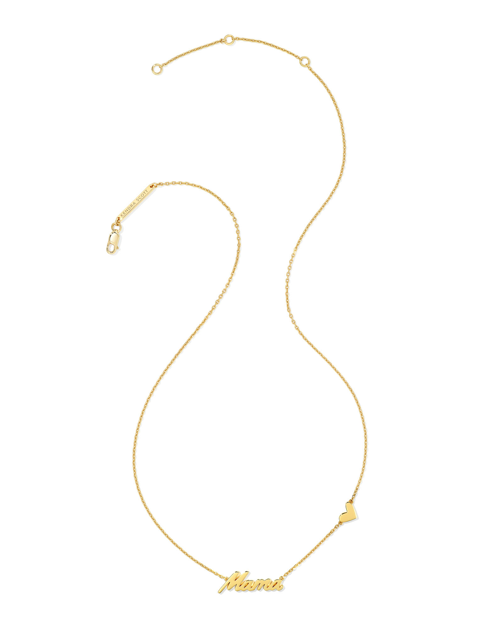 Mama Pendant Necklace in 18k Gold Vermeil | Kendra Scott
