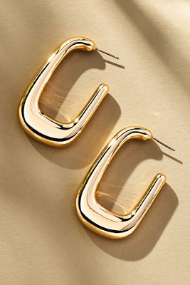 Mod Square Hoop Earrings | Anthropologie (US)