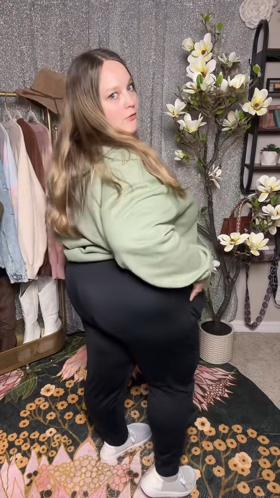 these fit loose and comfortable without looking sloppy 💕 the waistband stays in place and the tapered leg gives shape so they actually look put together.

joggers, lounge pants, plus size joggers, comfortable joggers, tapered joggers, everyday joggers, casual outfit, athleisure outfit, comfy outfit, flattering joggers


#LTKMidsize #LTKootd #LTKPlusSize