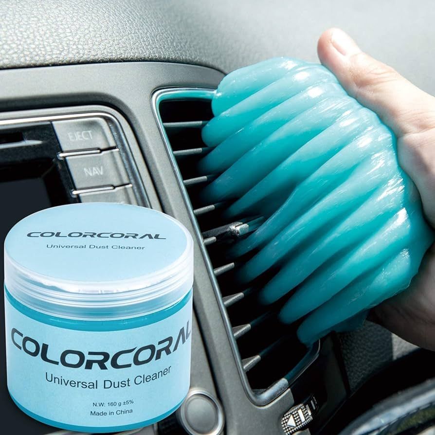 COLORCORAL Cleaning Gel for Car Universal Gel Cleaner Auto Detailing Car Vent Keyboard Cleaning P... | Amazon (US)