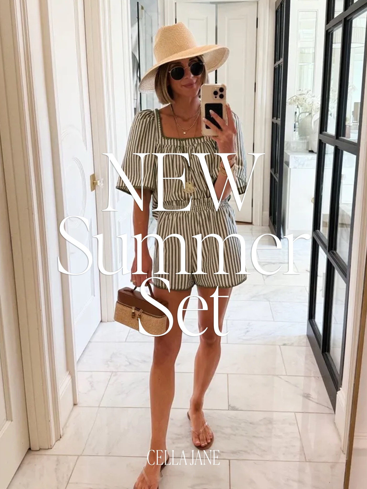 Summer outfit idea! This @Tuckernuck set is perfect for a vacation. So chic and looks great with raffia accessories!

#LTKsummer #LTKstyletip